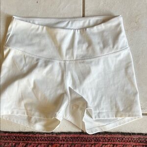Women's White Shorts